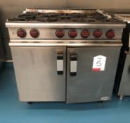 Masterchef Moorwood Vulcan 6 Burner Gas Cooker