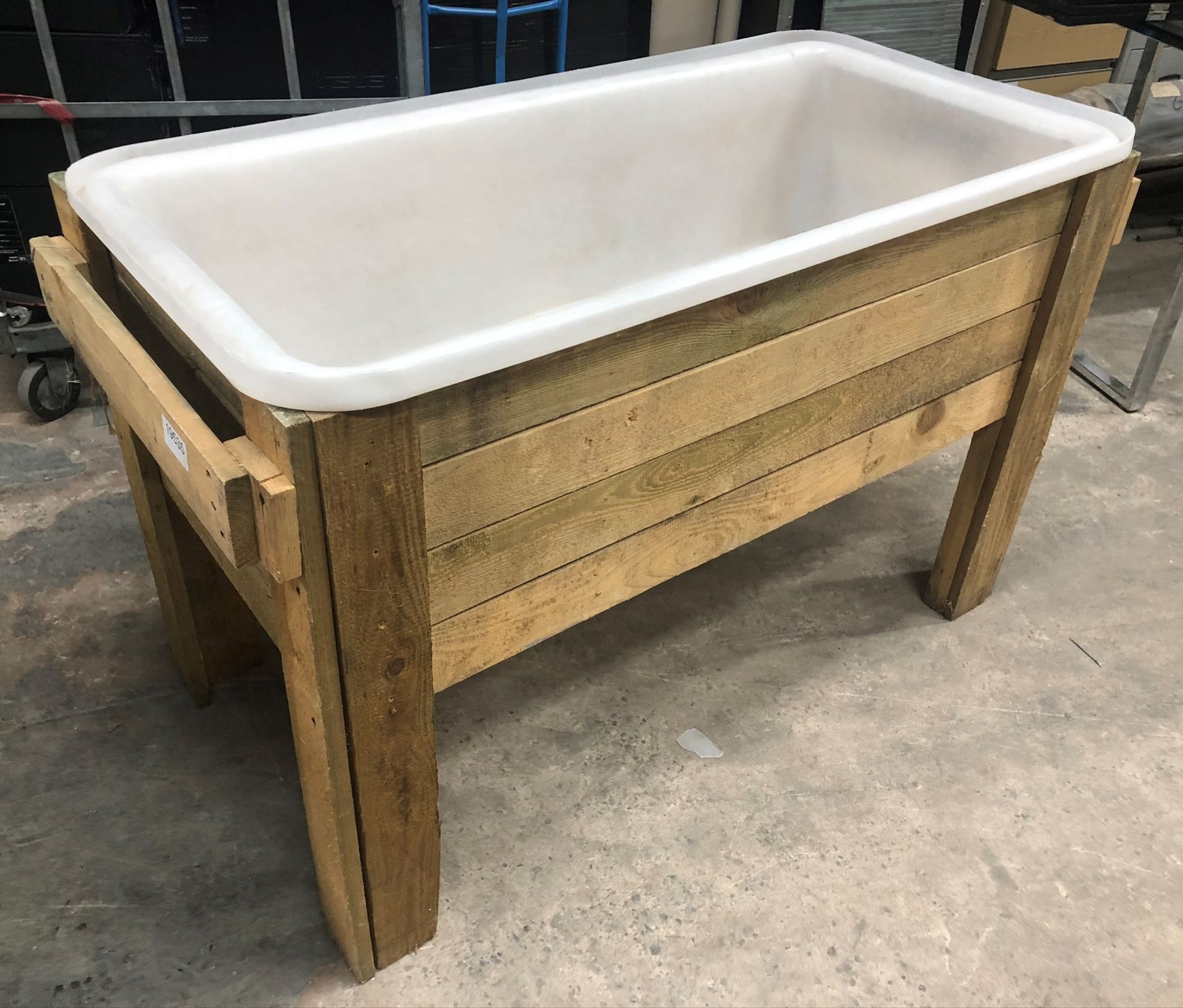 Wooden Trough