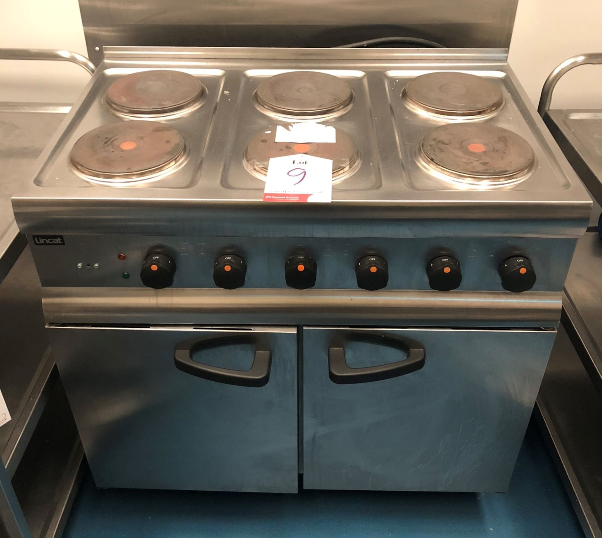 Lincat ESLR9C Electric 6 Plate Free Standing Cooker