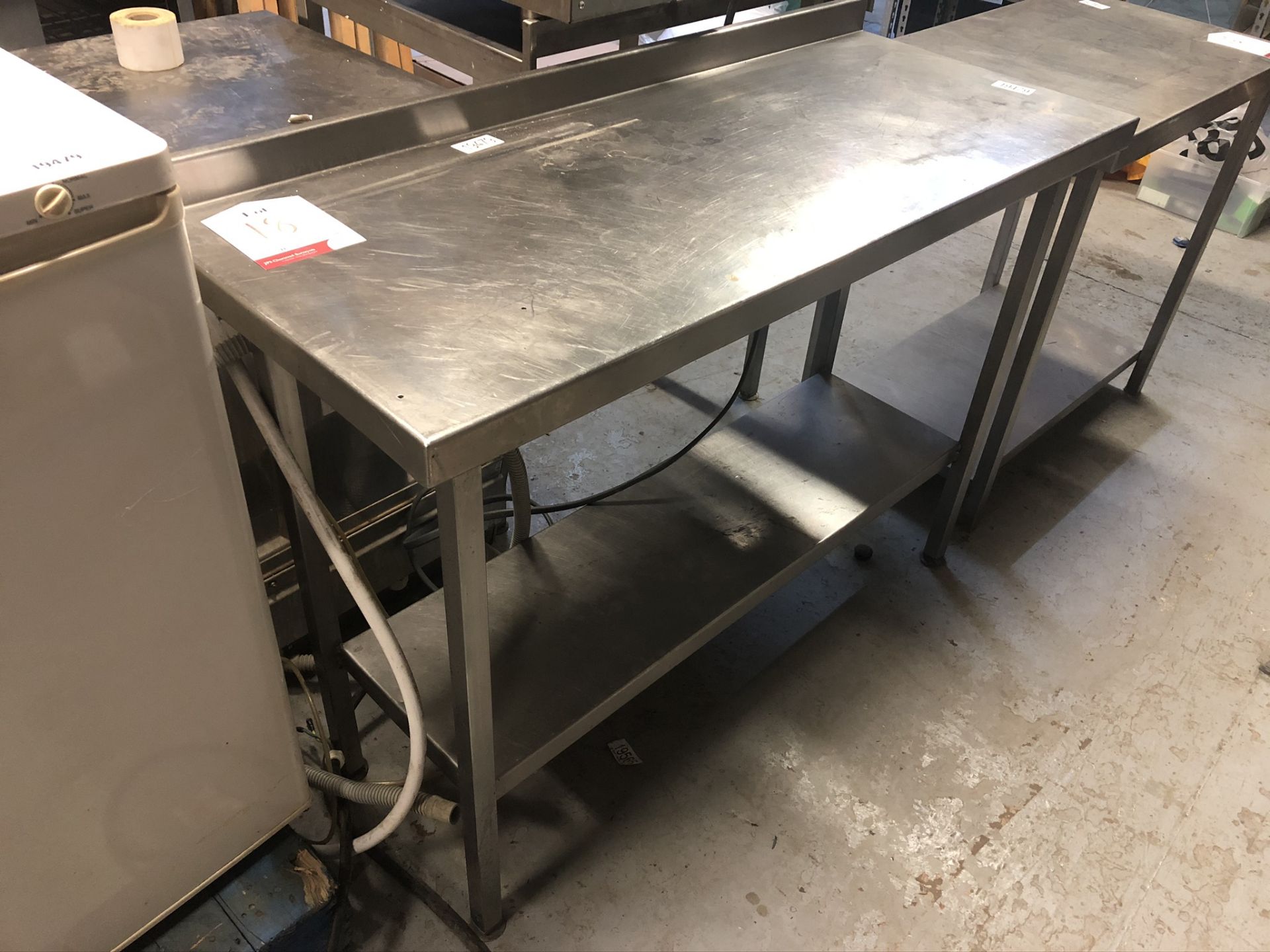 Stainless Steel Preparation Table w/ Undershelf | 120cm x 50cm x 90cm