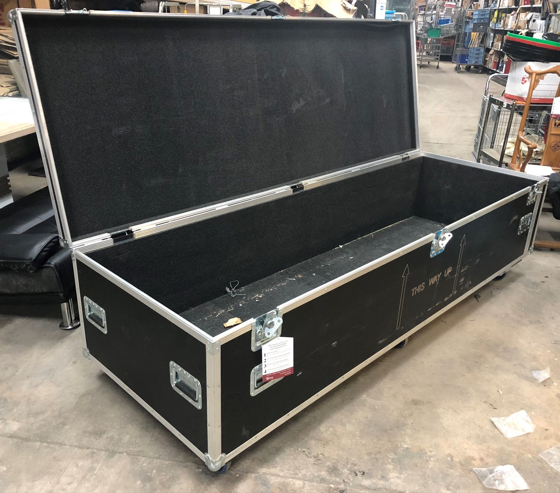 Mobile Flight Case | Size: 247cm x 83cm x 55cm - Image 2 of 2