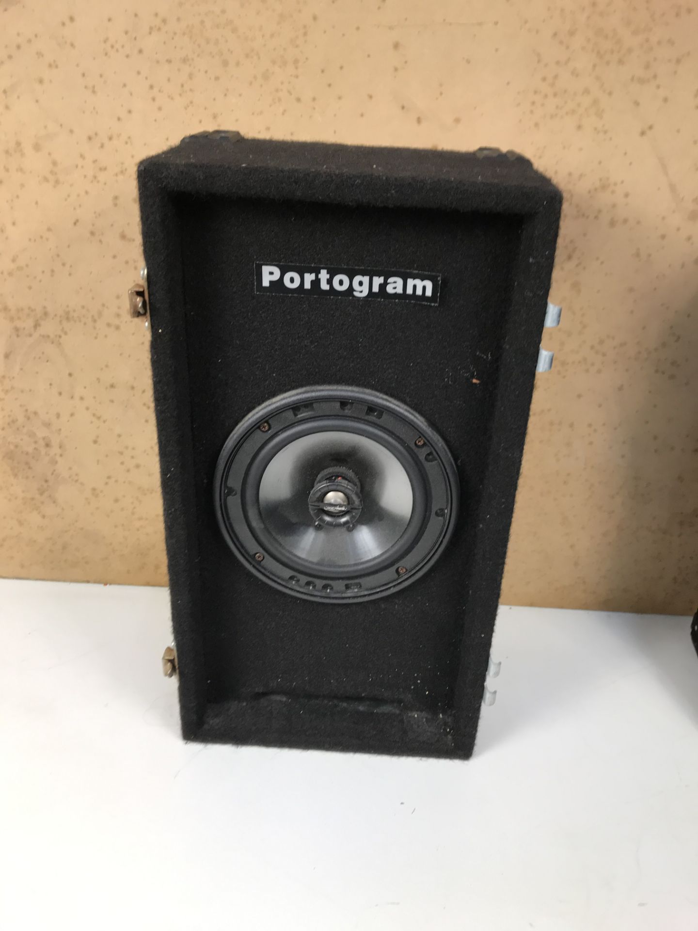 Pair of Portogram Suitcase Style Speakers - Image 3 of 9