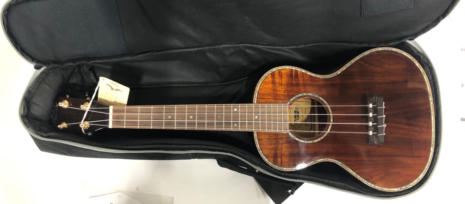 Lanikai NKTU-C Solid Hawaiian Koa Concert TunaUke ukelele RRP £499.00