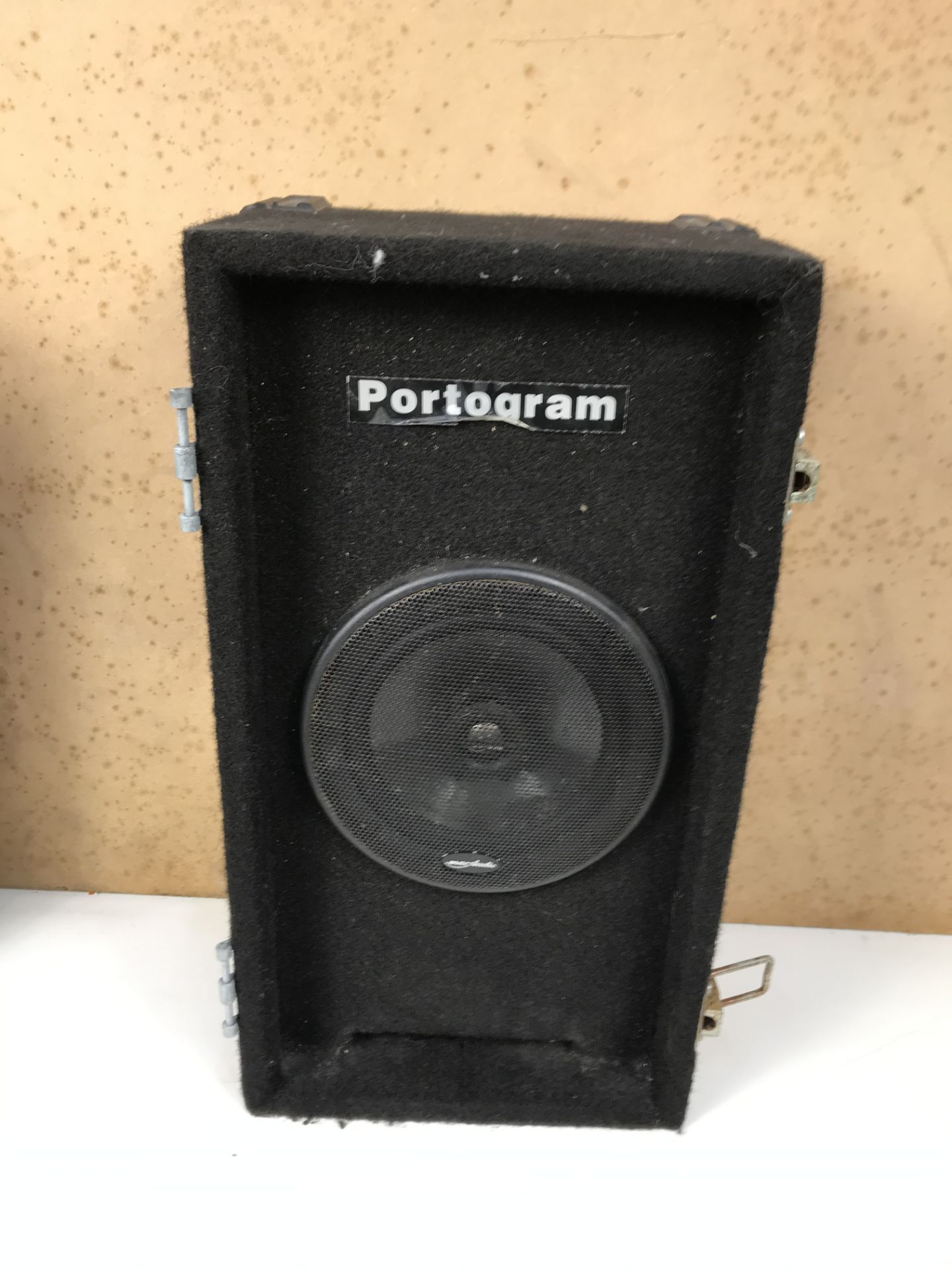 Pair of Portogram Suitcase Style Speakers - Image 6 of 9