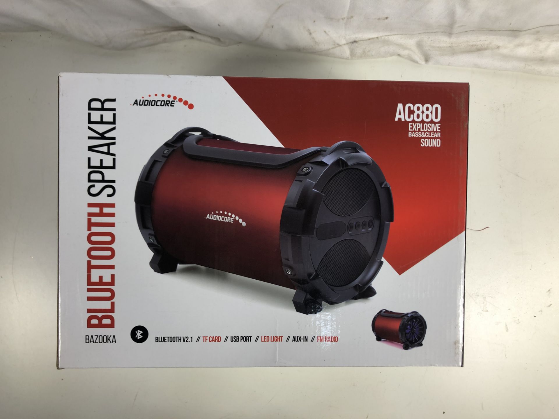 Bazooka Model AC880 Bluetooth Speaker | RRP £34.32 - Image 4 of 5