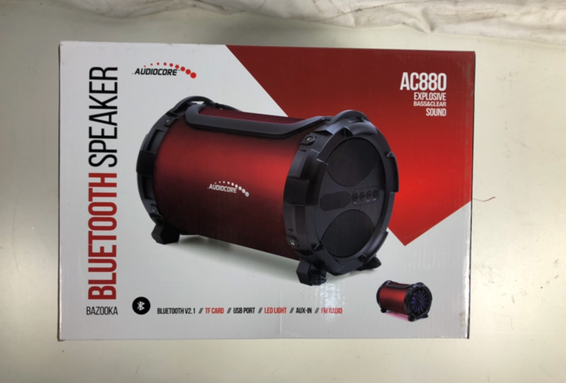 Bazooka Model AC880 Bluetooth Speaker | RRP £34.32 - Image 5 of 5