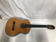 2 x Brown Accoustic Guitars