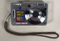 Sony Cyber-Shot Camera and Leather Case