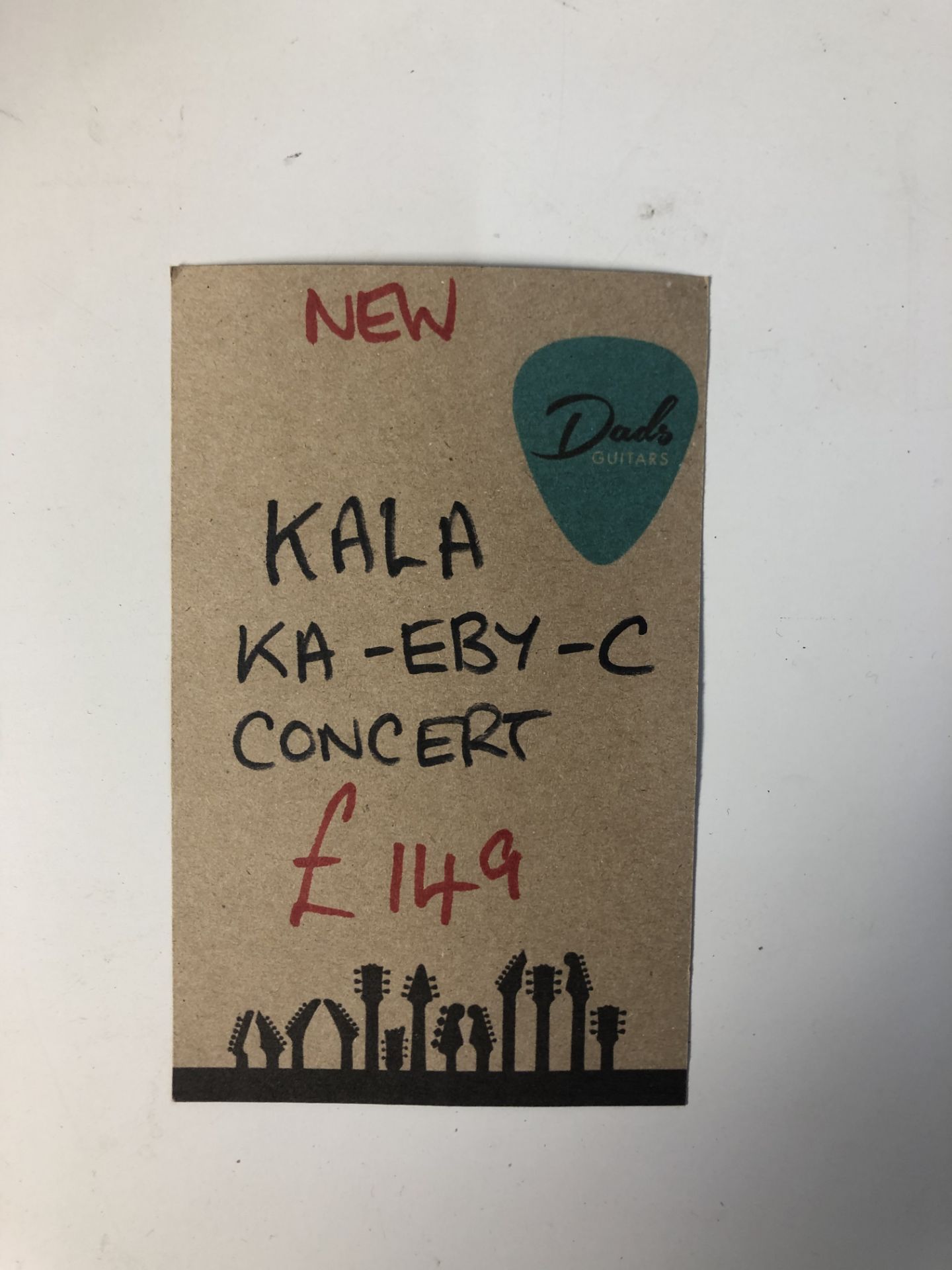 Kala KA-EBY-C Ebony Concert Ukulele | RRP £149.00