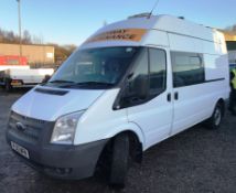 Ford Transit Welfare van 2.4TDCi Duratorq LWB 350 | Reg: PJ12 WFM | Mileage: 76,028