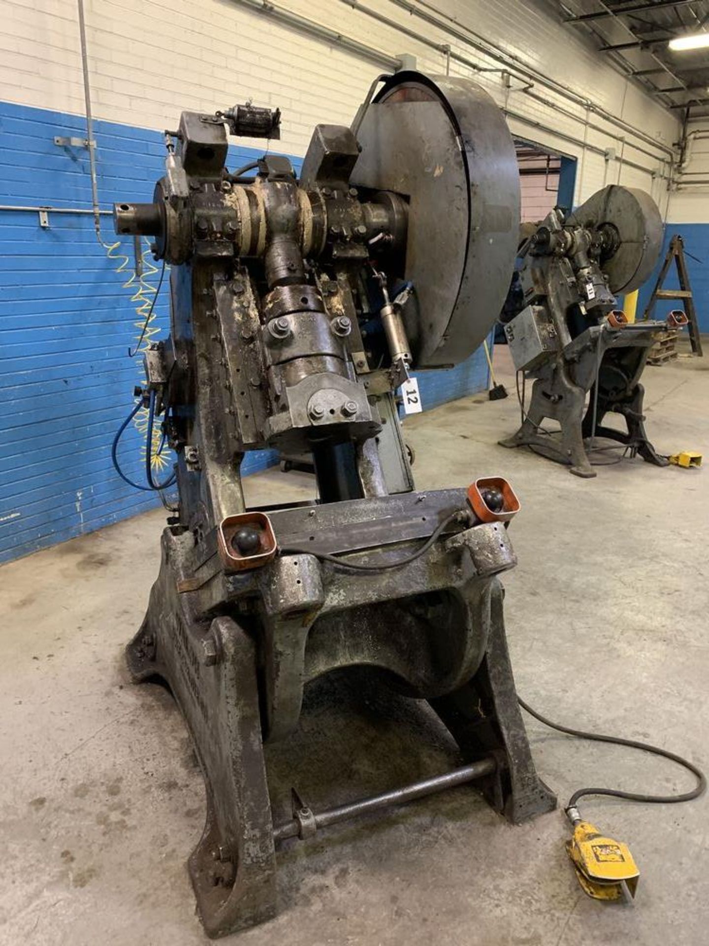 38 Ton Walsh #38 Air Actuated Mechanical Clutch O.B. I. Press