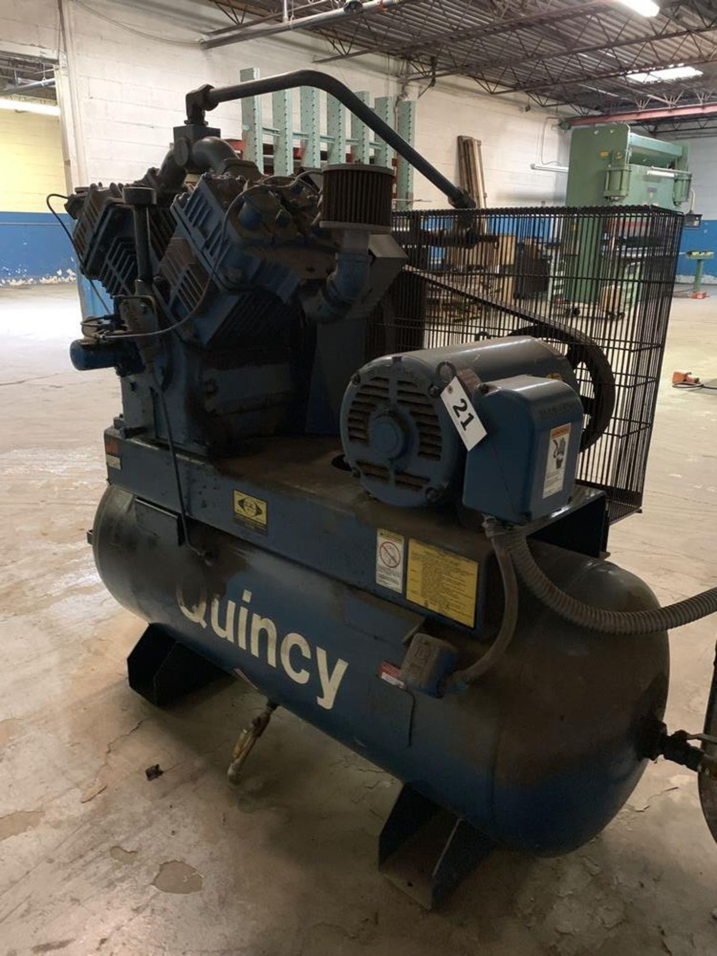 25 HP Quincy Ar Compressor Model MQR5120ST25HP - Image 2 of 3