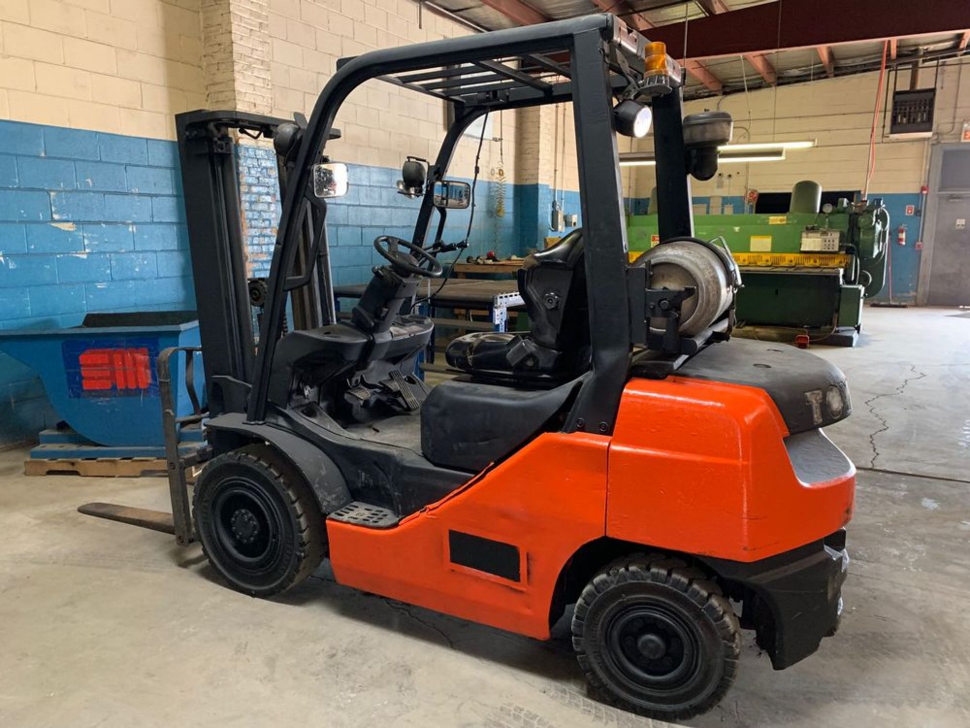 5,000 Totota Forklift Model 8FGU25, Propane Tank NOT Included, s/n: 12916 - Image 3 of 7