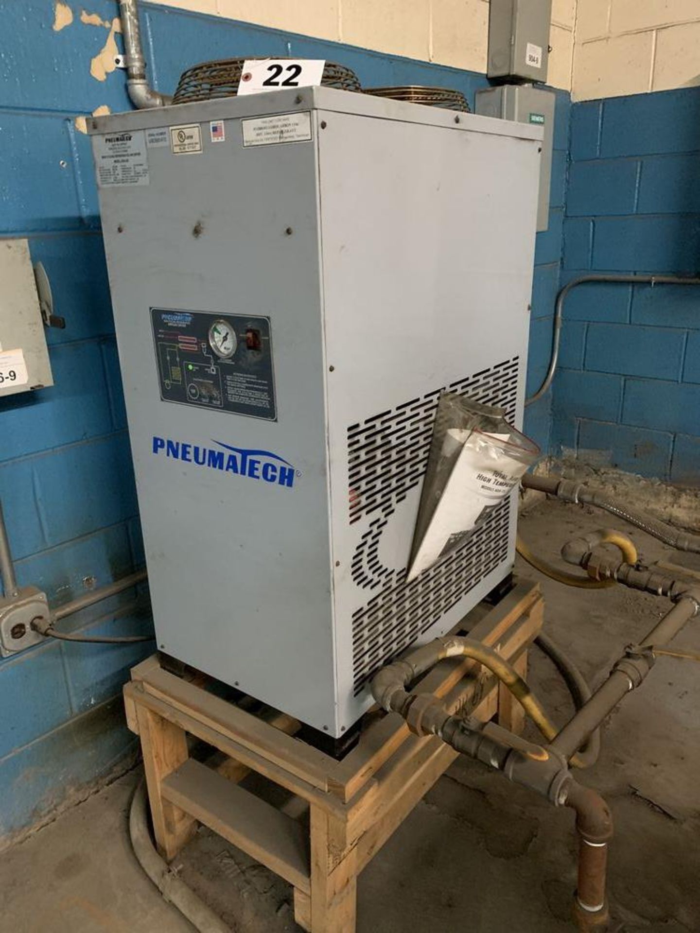 Pneumatech Model ADA-125 Refrigerated Air Dryer