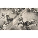 Francisco De Goya1746 Fuendetodos - Bordeaux 1828Stierkämpfe in einer geteilten Arena (La division