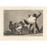 Francisco De Goya1746 Fuendetodos - Bordeaux 1828Dos a Uno, meten la Paja en el Culo (Que