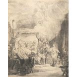 Rembrandt Harmensz. Van Rijn1606 Leiden - Amsterdam 1669Der Tod MariensRadierung auf Bütten mit