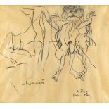 Willem De Kooning1904 Rotterdam - East Hampton/New York 1997Ohne TitelKohle und Bleistift auf