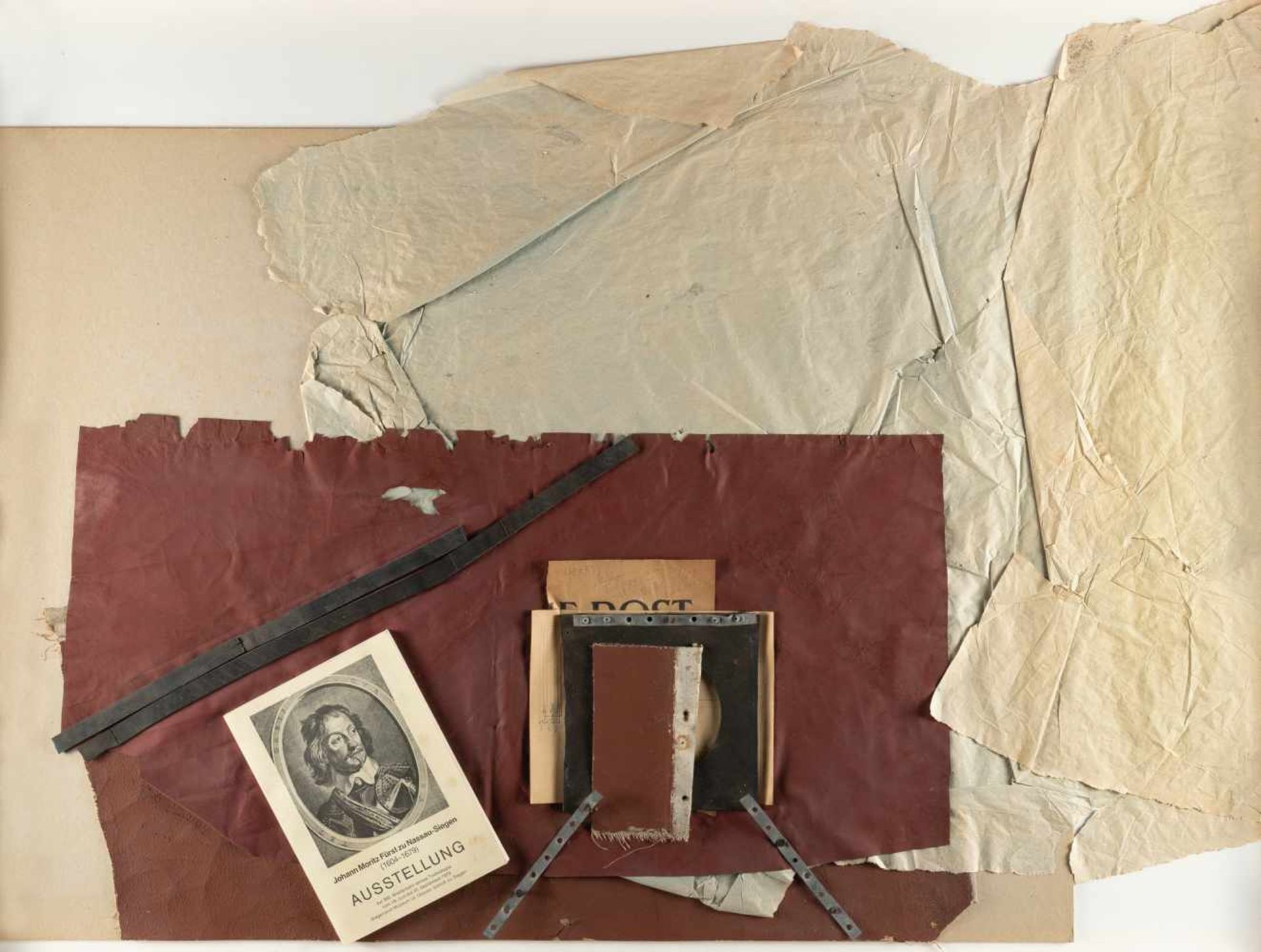 Joseph Beuys1921 Krefeld - Düsseldorf 1986Ohne TitelÖlfarbe, Bleistift, hellbraunes Papier,