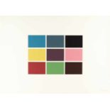 Gerhard Richter1932 Dresden9 von 180 FarbenSerigraphie in neun Farben auf leichtem Karton. (19)71.