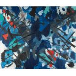 Ernst Wilhelm Nay1902 Berlin - Köln 1968„Blauklang“Öl auf Leinwand. (19)53. Ca. 100 x 120 cm.