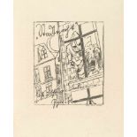 Max Beckmann1884 Leipzig - New York 1950StadtnachtMappenwerk mit 7 Lithographien auf feinem,