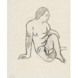 Paul Gauguin1848 Paris - Atuona auf Hiva Oa, Marquesas 1903Nu assis (Etude pour l'idole)Bleistift