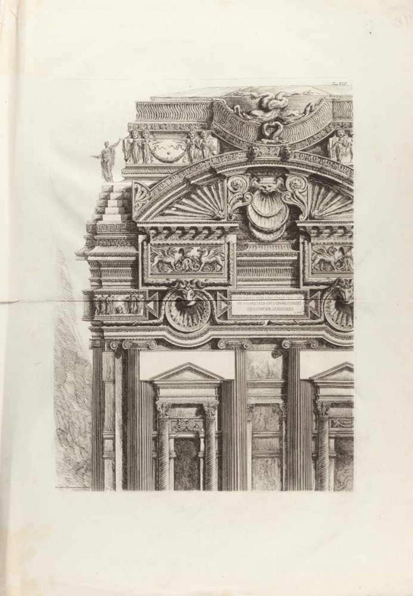 Giovanni Battista Piranesi1720 Venice - Rome 17782 Bll. aus: Osservazioni sopra la lettre de M.