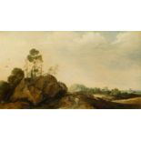 Gillis Claesz. D' Hondecoeter1575/80 Antwerp - Amsterdam 1638Felsige Landschaft mit Vieh und