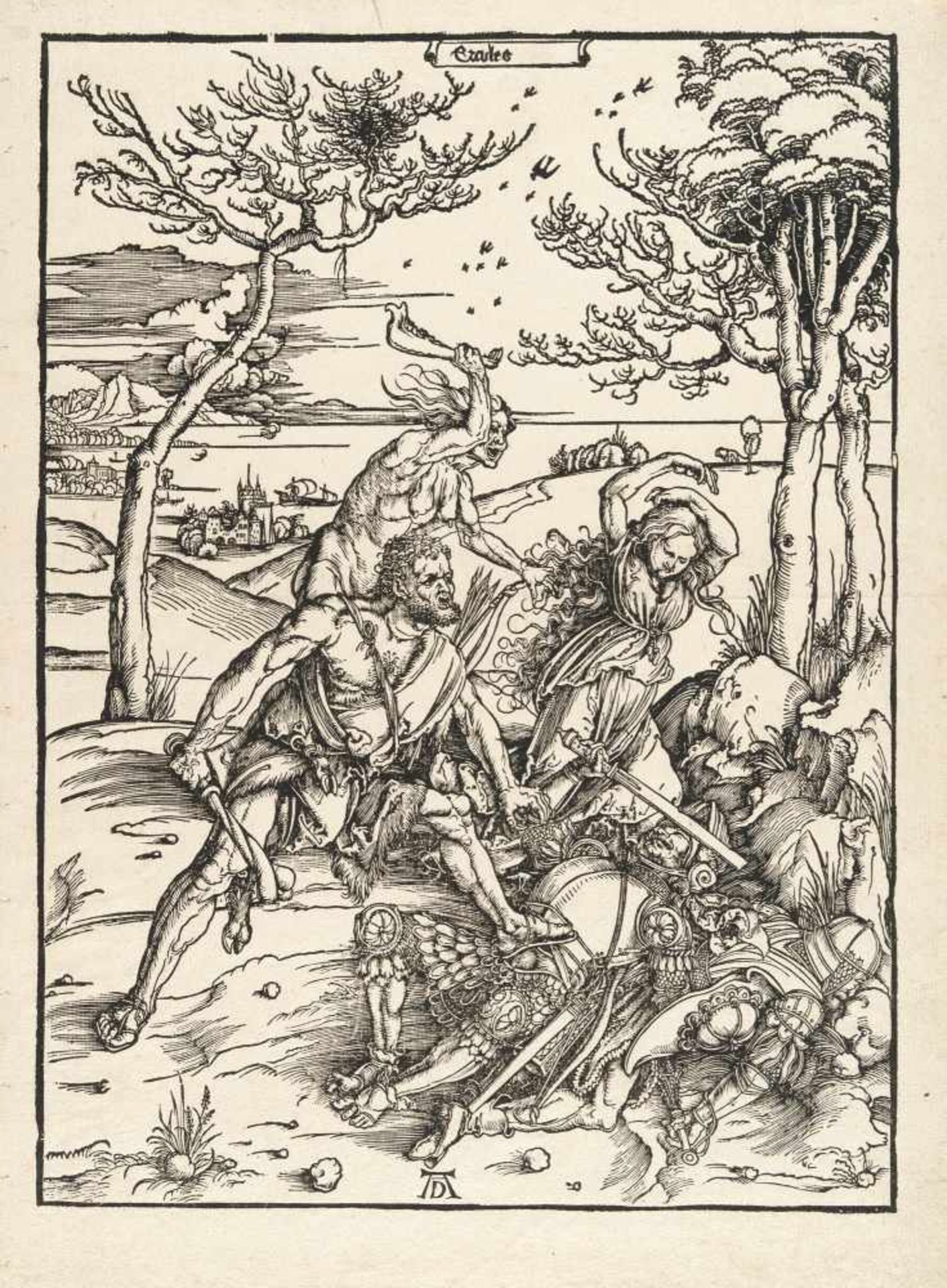 Albrecht Dürer1471 - Nuremberg - 1528Ercules (Herkules tötet die Molioniden; Herkules und Cacus)