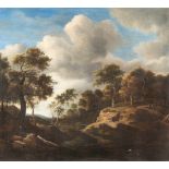 Nach Jacob Van Ruisdael1628/29 Haarlem - Amsterdam 1682Waldlandschaft mit sumpfigem Gewässer und