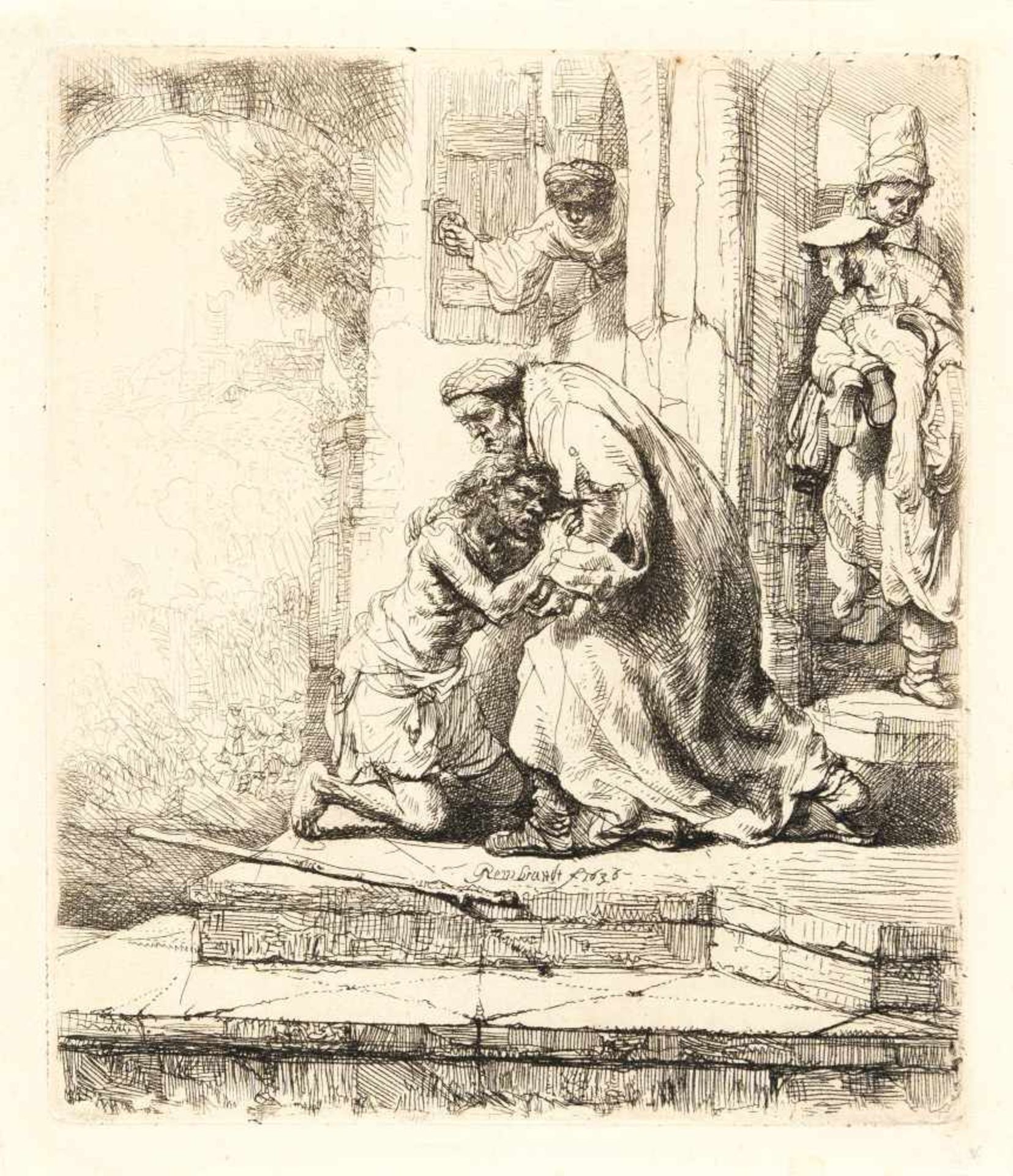 Rembrandt Harmensz. Van Rijn1606 Leiden - Amsterdam 1669Die Heimkehr des verlorenen