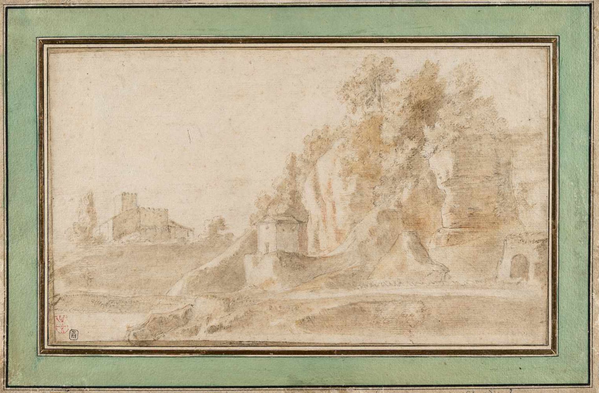 Cornelis Van Poelenburgh (Umkreis)1594/95 - Utrecht - 1667Kapelle San Giuliano nahe des