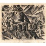Lyonel Feininger1871 - New York - 1956Mill (Swinemünde)Indian ink and charcoal on laid paper with