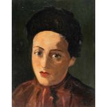 André Derain1880 Chatou bei Paris - Garches 1954Portrait of a womanOil on canvas. (C. 1934-39). C.