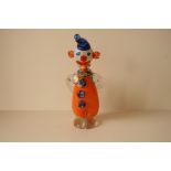 Clown en cristal de Paris, sélection M.F. - Hauteur : 29 cm - Clown crystal Paris, [...]