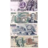 Ensemble de billets de la Banque de Mexique / Bresil / Maroc / Russie : 50.000 Pesos [...]