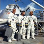L'équipage d'Apollo 10 à l'entraînement. Novembre 1968.Tirage chromogénique circa [...]