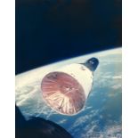 NASA : Vue du vaisseau Gémini VII depuis le vaisseau Gémini VI au cours du [...]