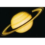 Nasa. Mission VOYAGER. Vue de la planète Saturne. 1981.Tirage chromogénique [...]