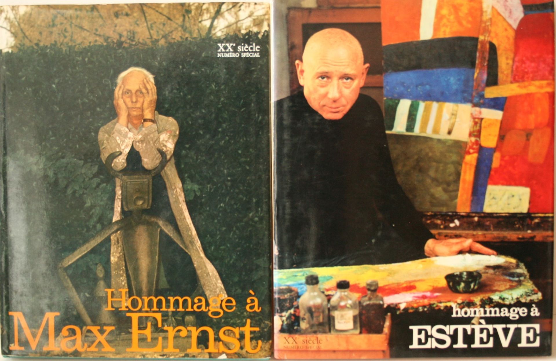 Revue XXe siècle, N° spécial de 1971 "Hommage à Max ERNST" & N° spécial de 1974 [...]