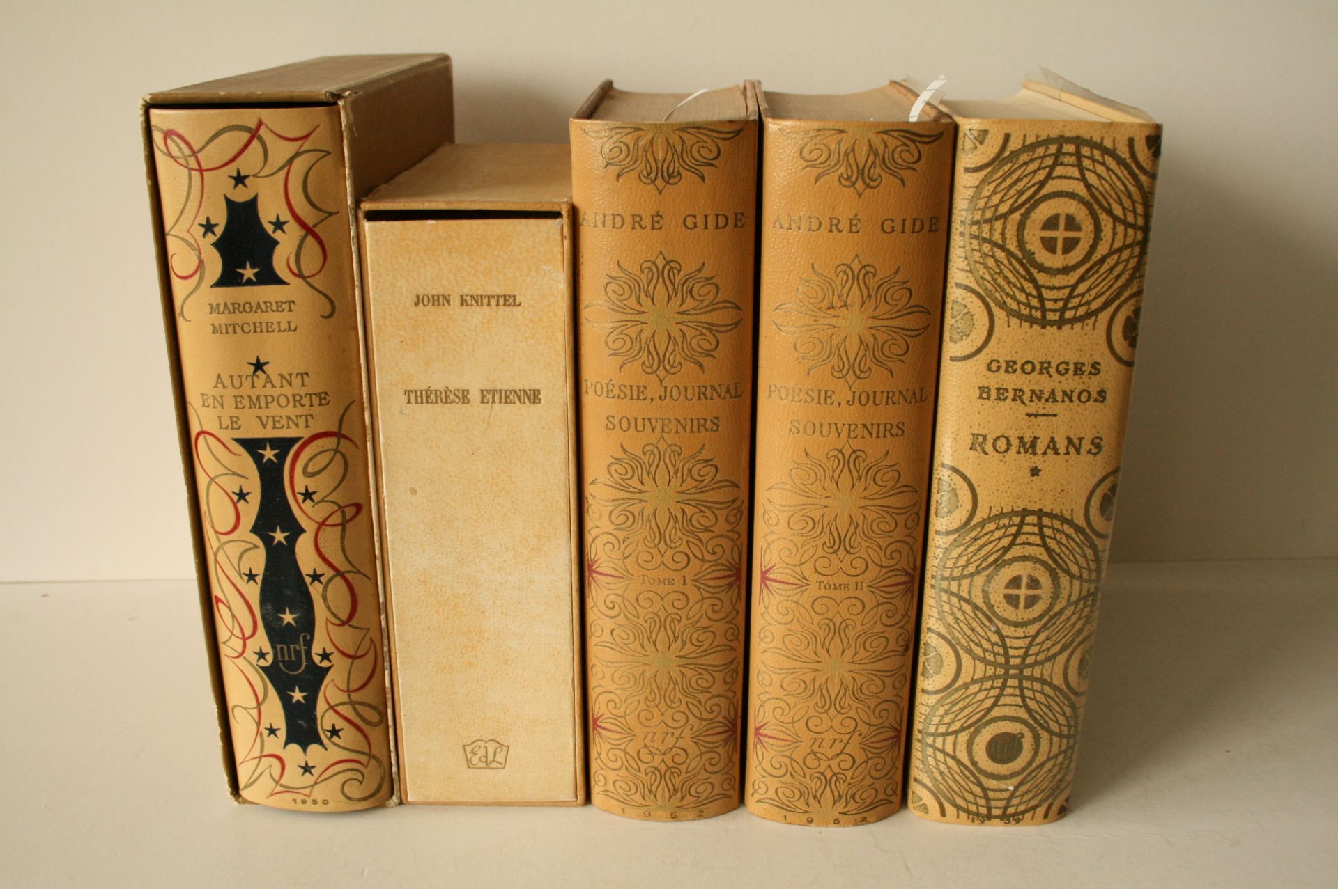 Ensemble de 4 volumes NRF Flammarion Paul BONET : 1. Margaret MITCHELL : Autant en [...]