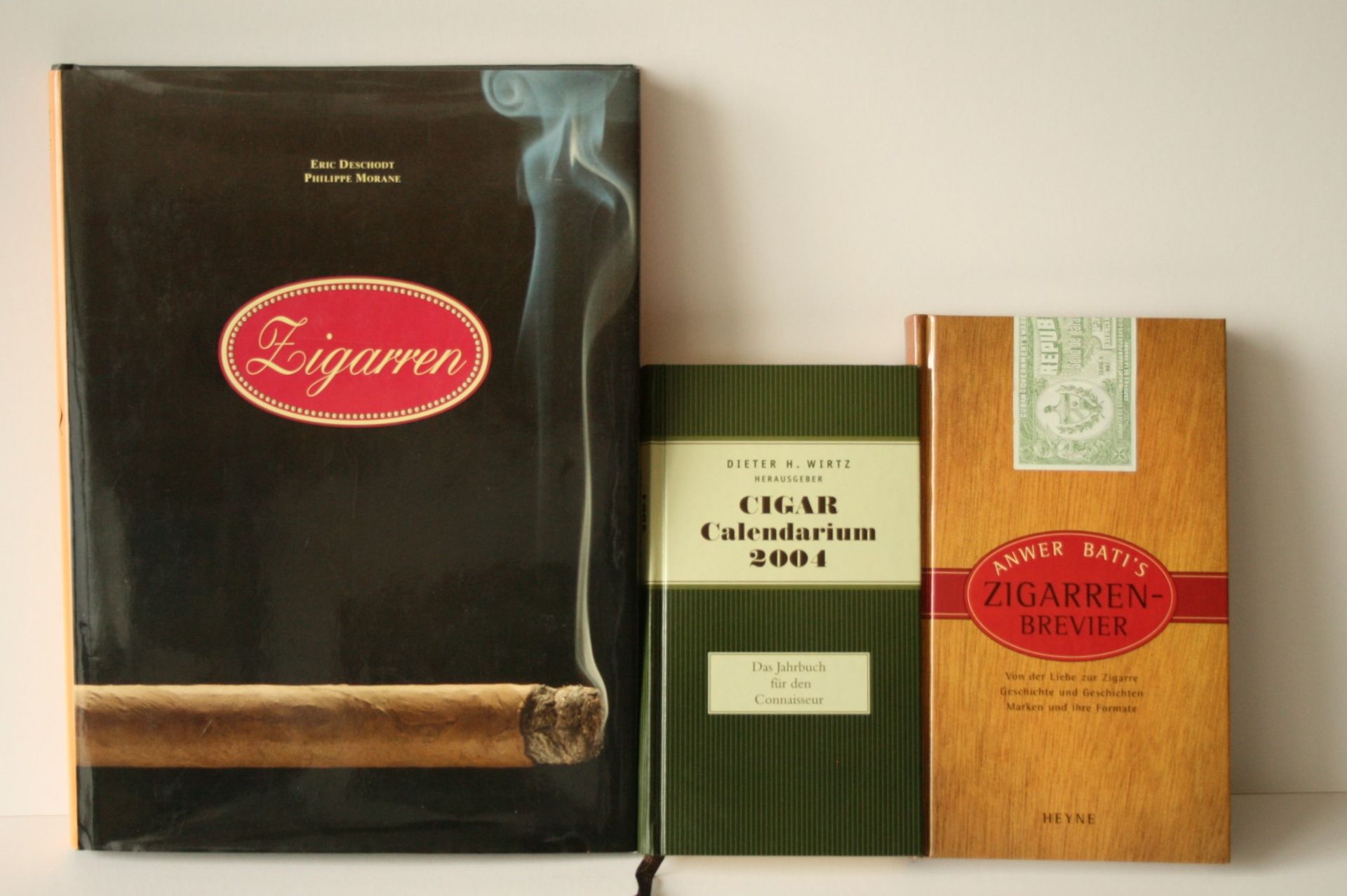 1. Eric DESCHODT : Zigarren, 1996, 2. Dieter H. WIRTZ : Cigar Calenarium 2004, 3. [...]