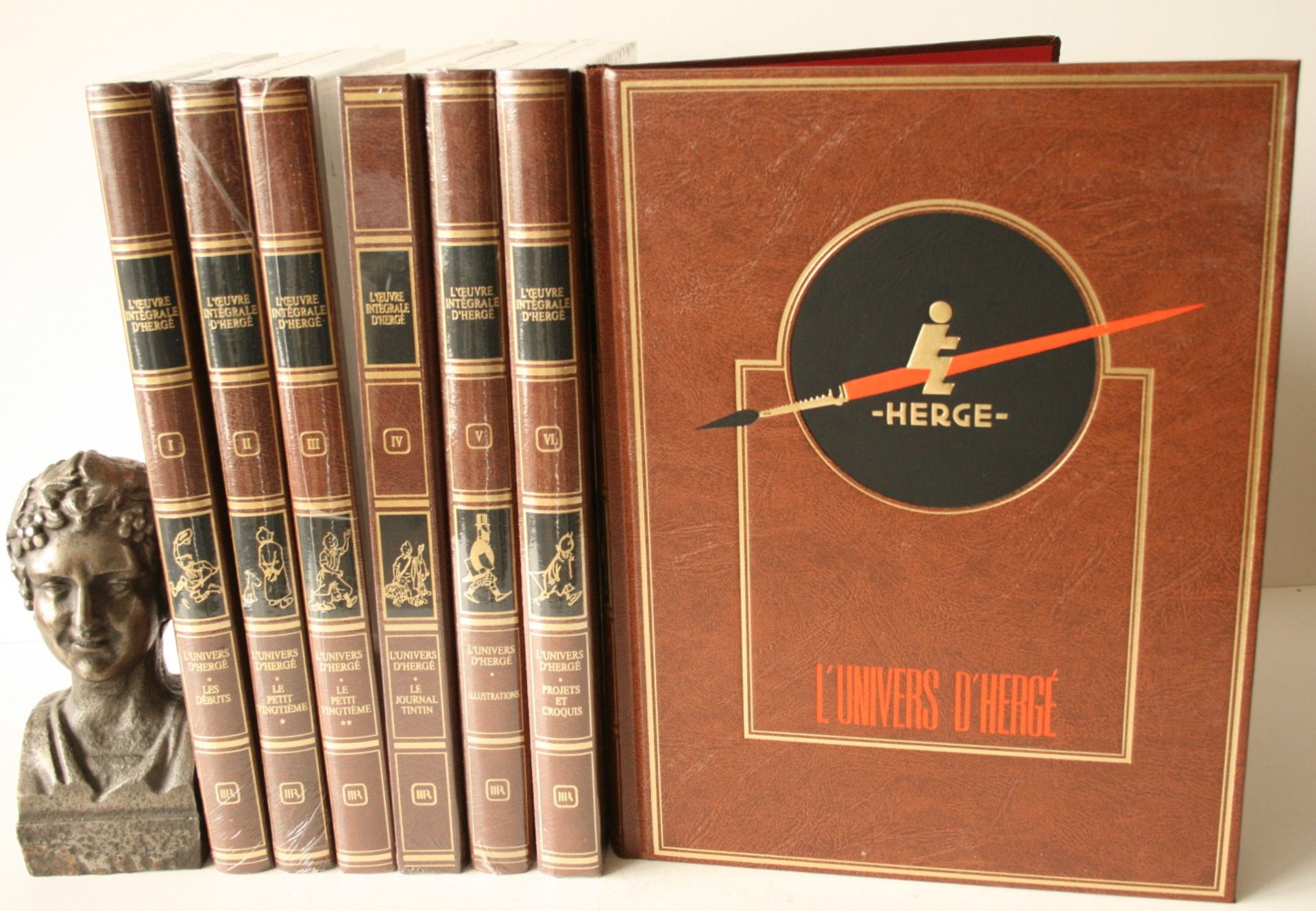 Collection "L'Univers d'Hergé", Rombaldi Editeur, 1985-1988 - edition Skyvortex en 7 [...]