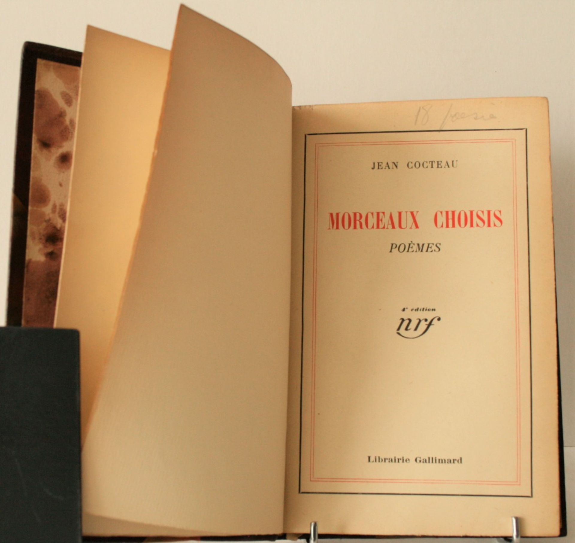 COCTEAU : Morceaux choisis, Poèmes, NRF 1932, édition originale, bel envoi avec [...] - Bild 2 aus 2