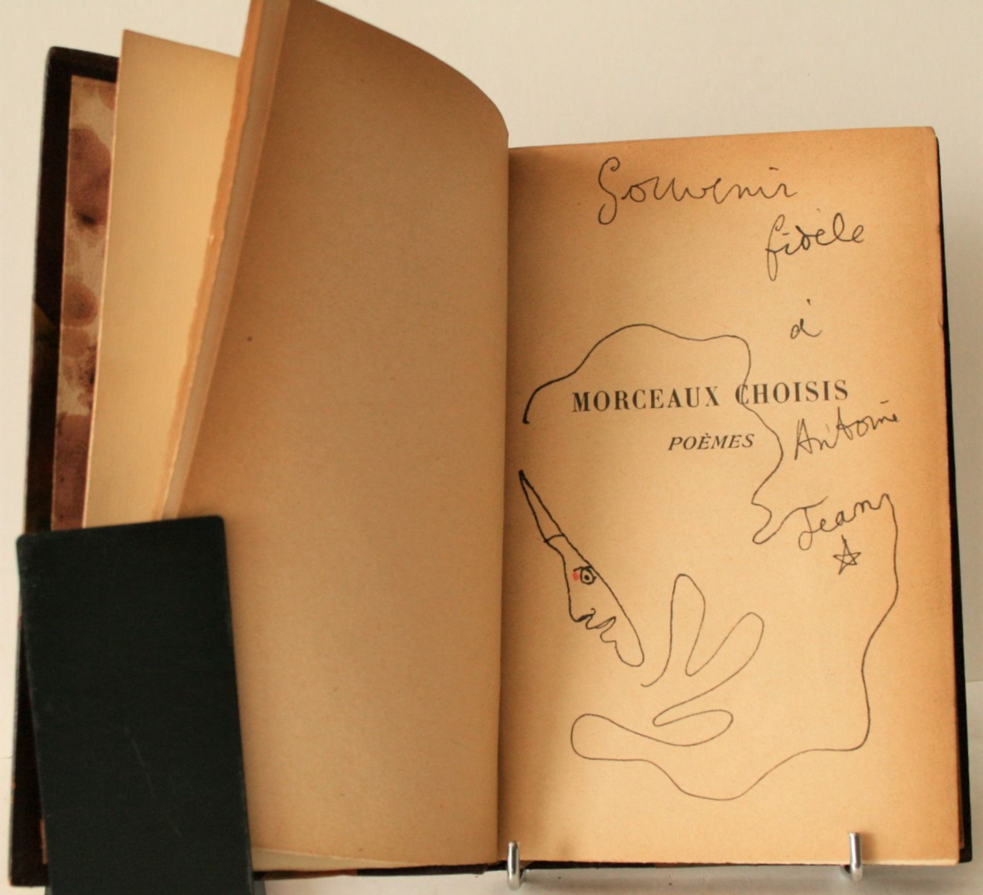 COCTEAU : Morceaux choisis, Poèmes, NRF 1932, édition originale, bel envoi avec [...]