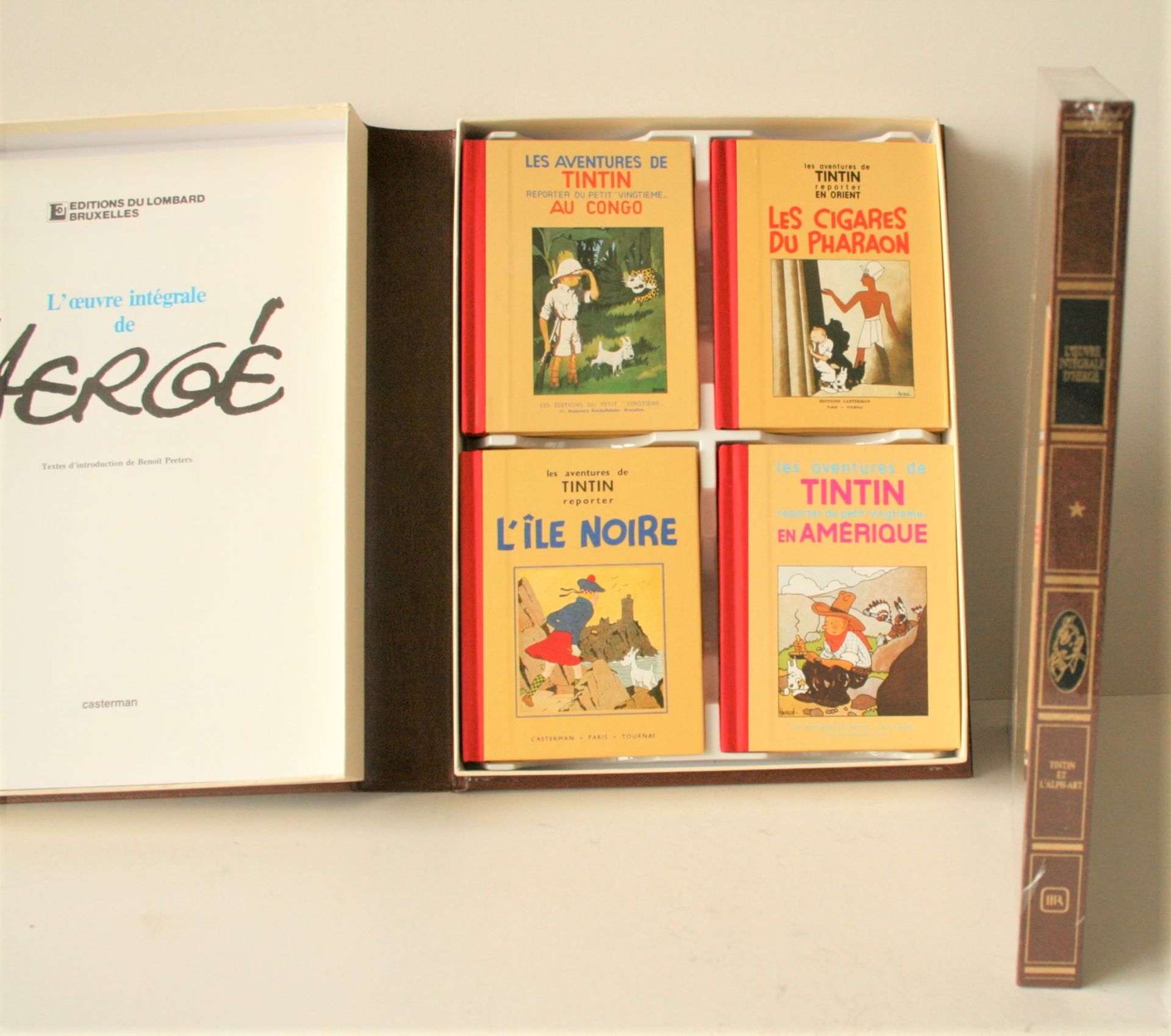 Collection "L'Oeuvre intégrale de Hergé", textes d'introduction de Benoît Peeters, [...] - Bild 4 aus 4