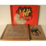 Ensemble de 3 ouvrages : 1. Album complet de vignettes de cigarettes des années 30 [...]
