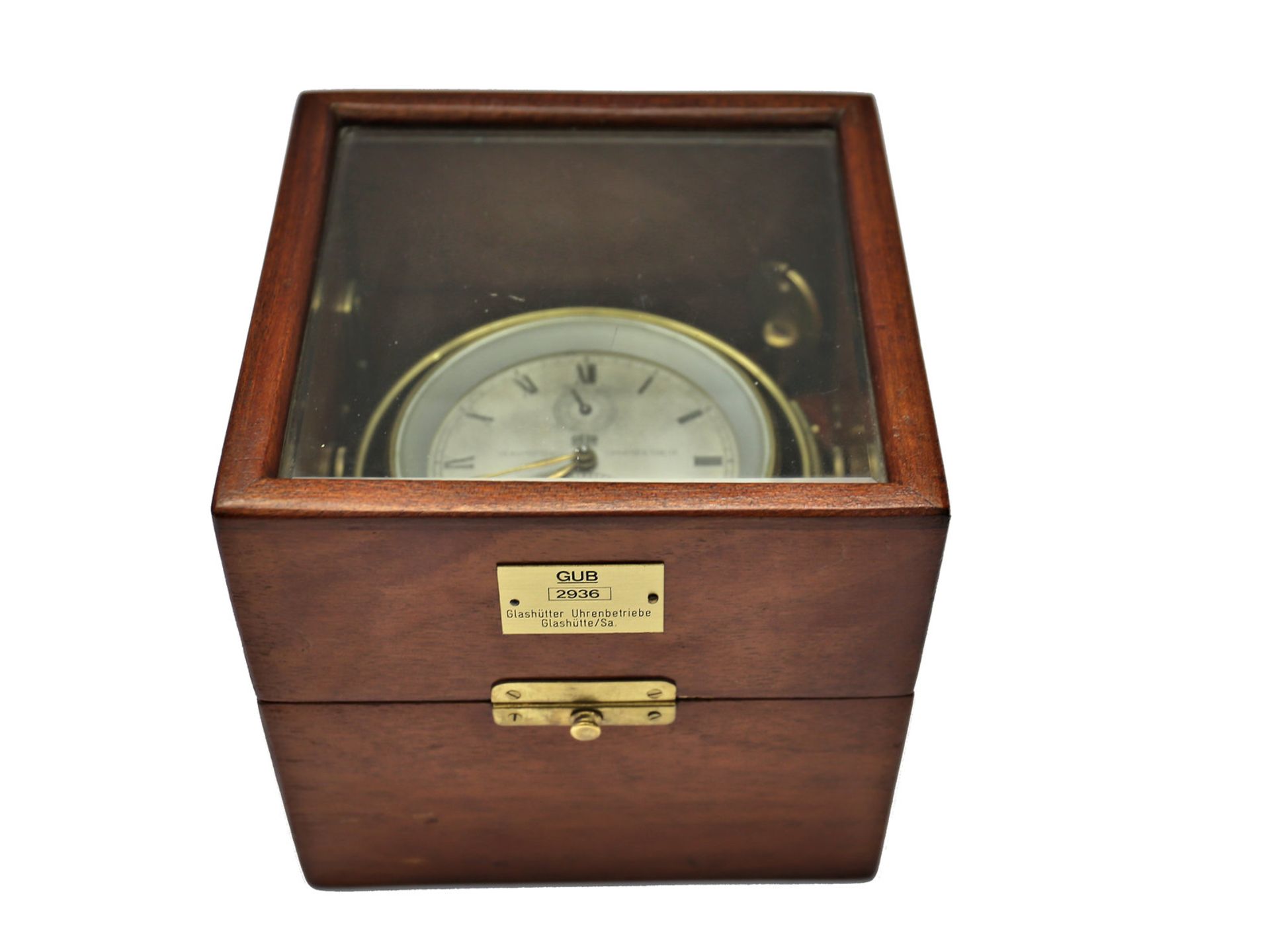Marinechronometer: eines der frühesten Chronometer der Glashütter Uhrenbetriebe (GUB)
