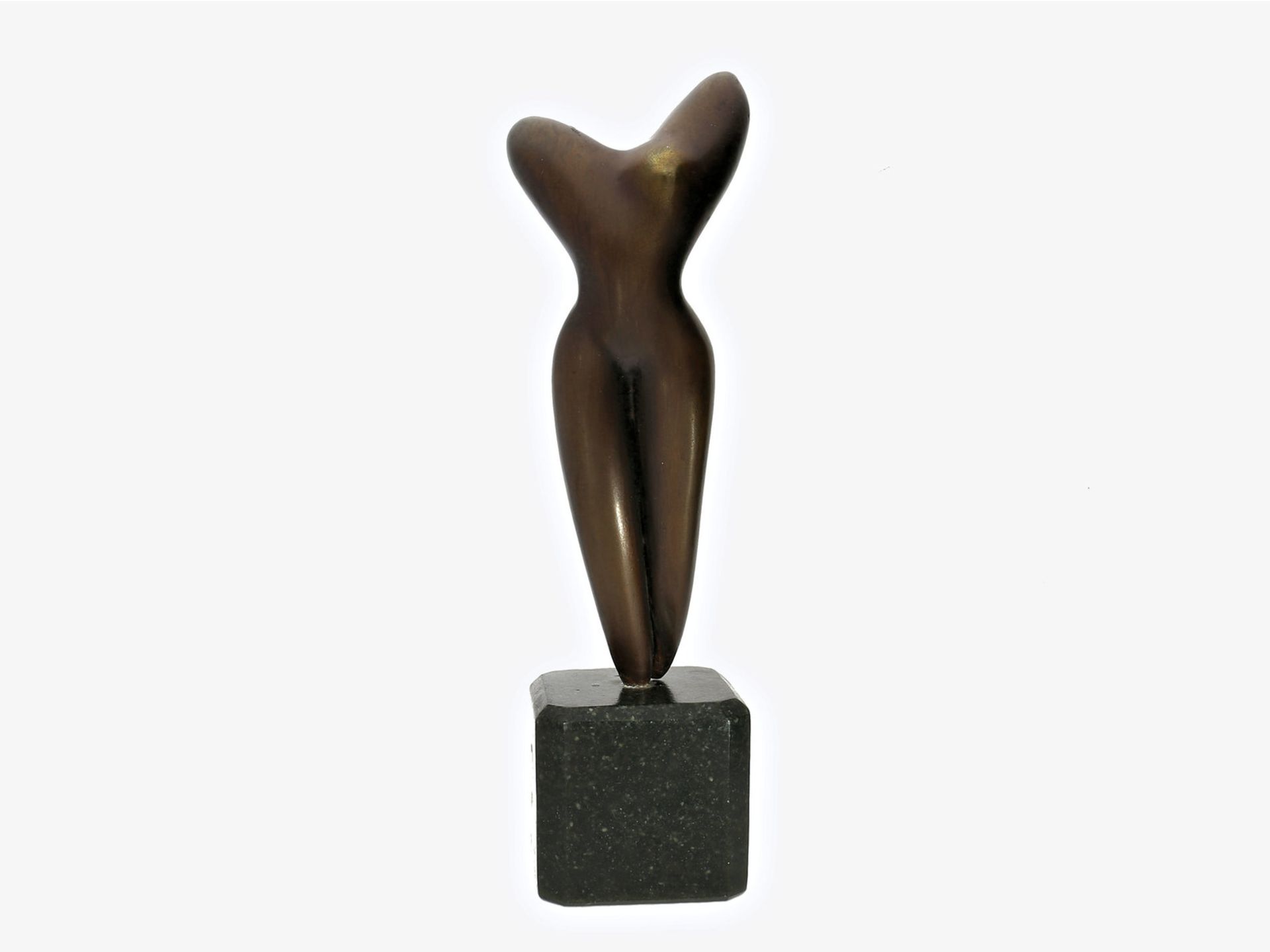 Bronzefigur: limitierte Bronzefigur, Weiblicher Akt, bez. Pidao 568/5000Ca. 16cm hoch, 8-eckiger